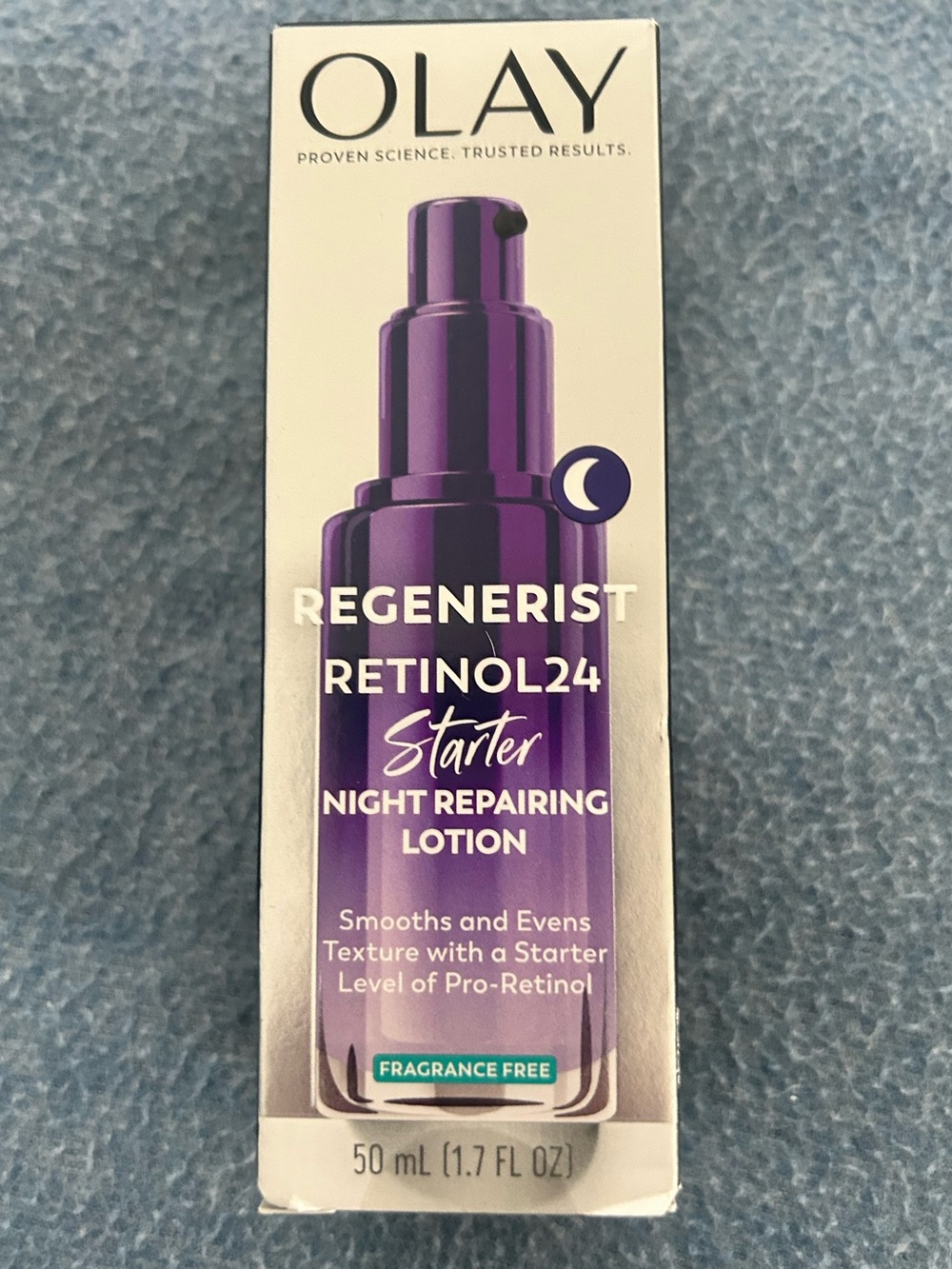 OLAY Regenerist Retinol24 Starter Night Repairing Lotion - Purple